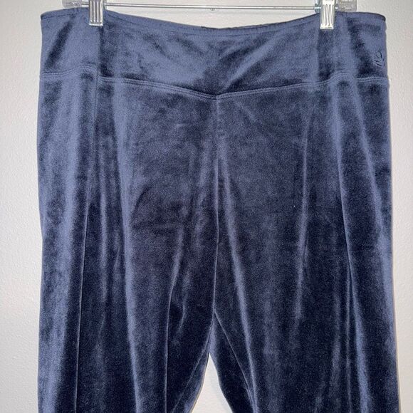 Cuddl duds navy Velvet Pants XL #720 - Picture 3 of 6